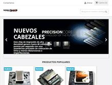 Tablet Screenshot of nemushop.com